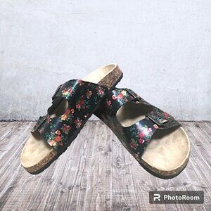 3/$30 or FREE with Purchase over $40 Cute Birkenstock Inspired Floral Sandals